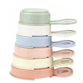   Öko fürdő- és homokozó játék, Toronyépítő csészék Magni