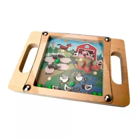 Golyóvezető ügyességi játék, A farmon Magni