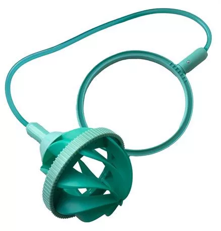 Hula hoop ugráló játék labdával, 3 féle színben Magni