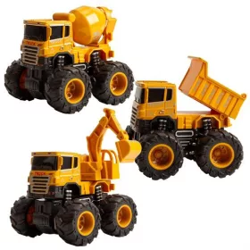 Fém munkagépek nagyméretű kerekekkel, többféle Magni