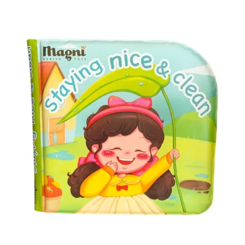 Fejlesztő fürdőkönyv letörölhető oldalakkal és fürdőjátékkal Magni