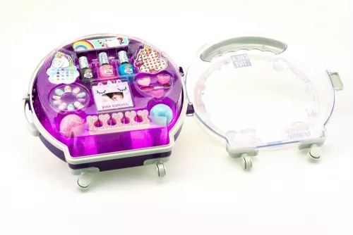 Unikornisos gurulós szépség bőrönd, 2 féle - Nice Group