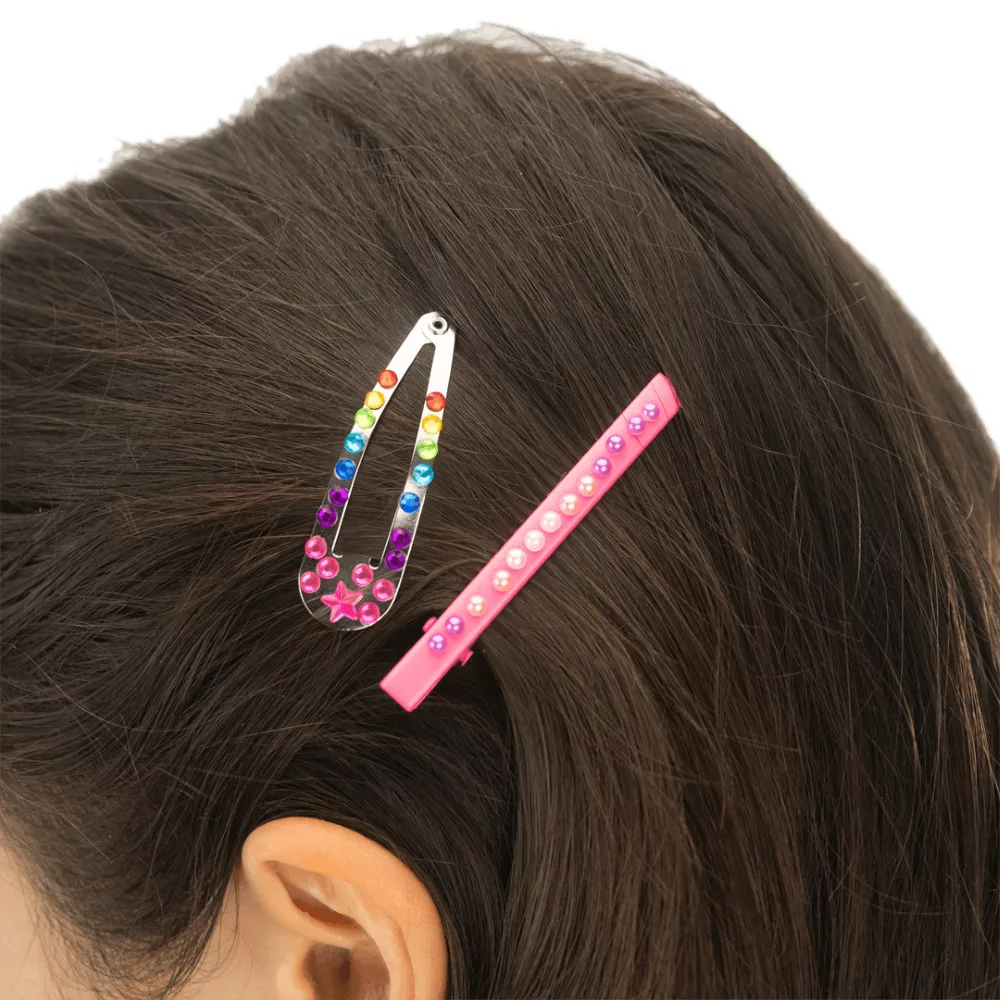 Csillogó hajcsat készítő kreatív készlet, Nice Group alternatív kép 1