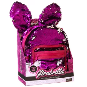   Girabrilla nyuszis flitteres hátitáska, többféle Nice Group