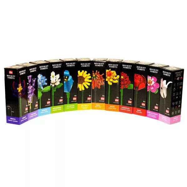 Bouquet virág építőkocka, Tulipán Nice Group alternatív kép 2