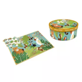 Dzsungeles puzzle 100 db-os Scratch Europe