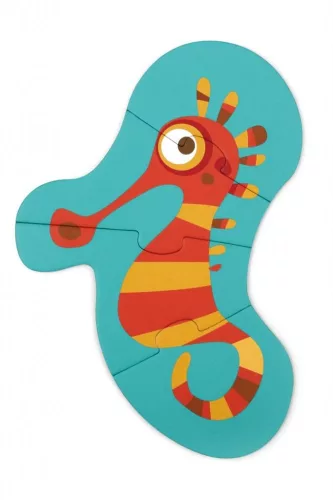 5 részes forma Puzzle Óceán Scratch Europe