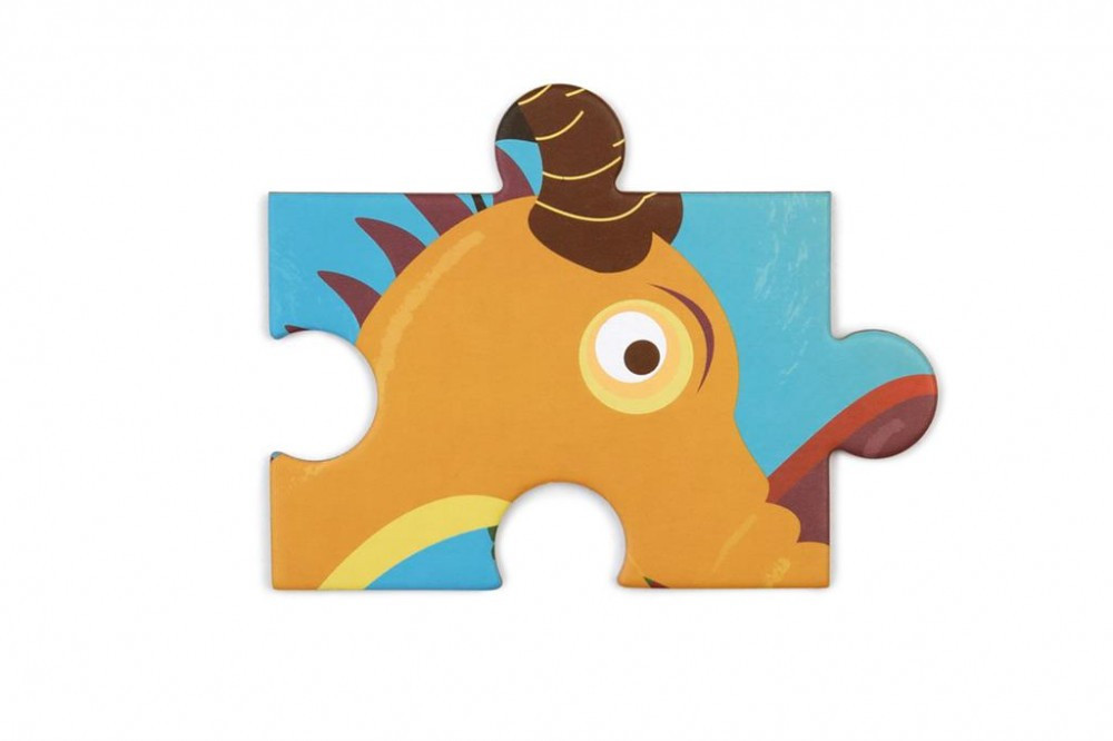Forma puzzle 60 db-os - Sárkányok - Scratch Europe – alternatív kép 3