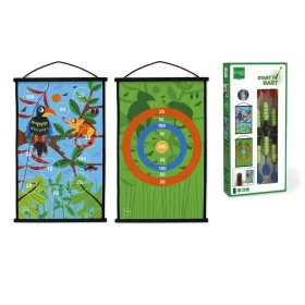   Darts kezdőkészlet Dzsungel, 38*60 cm 2 oldalas, Scratch Europe