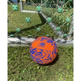 Narancssárga neoprén strandlabda 21 cm-es Sunflex