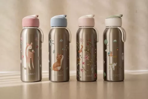 Little Dutch hőtartó kulacs 350 ml - fairy garden, 0–2 év, Többszínű