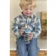 Little Dutch szívószálas kulacs 450 ml - forest friends
