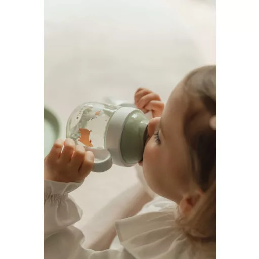 Little Dutch csöpögésmentes tanulópohár 200 ml - little farm – alternatív kép 3