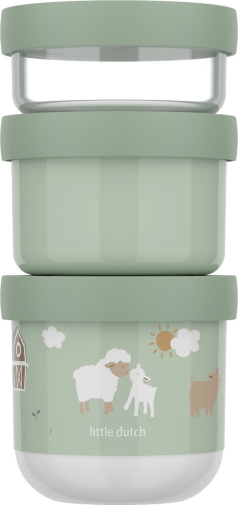 Little Dutch gyerek snack box készlet 3 db-os - little farm – alternatív kép 3