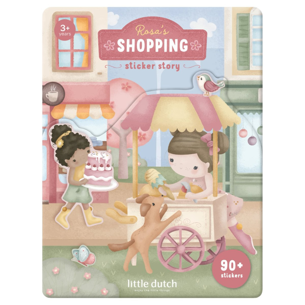 Little Dutch matricás füzet Rosa és barátai – fő nézet