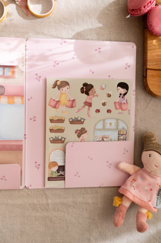 Little Dutch matricás füzet Rosa és barátai – alternatív kép 3