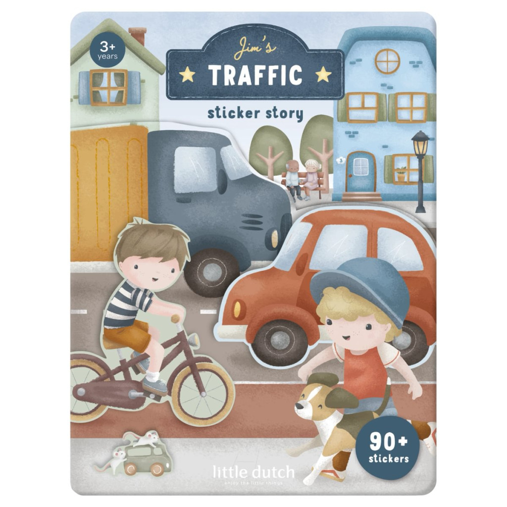 Little Dutch matricás füzet Jim és barátai – fő nézet