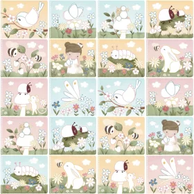   Little Dutch varázsfüzet színesceruzával Rosa és barátai