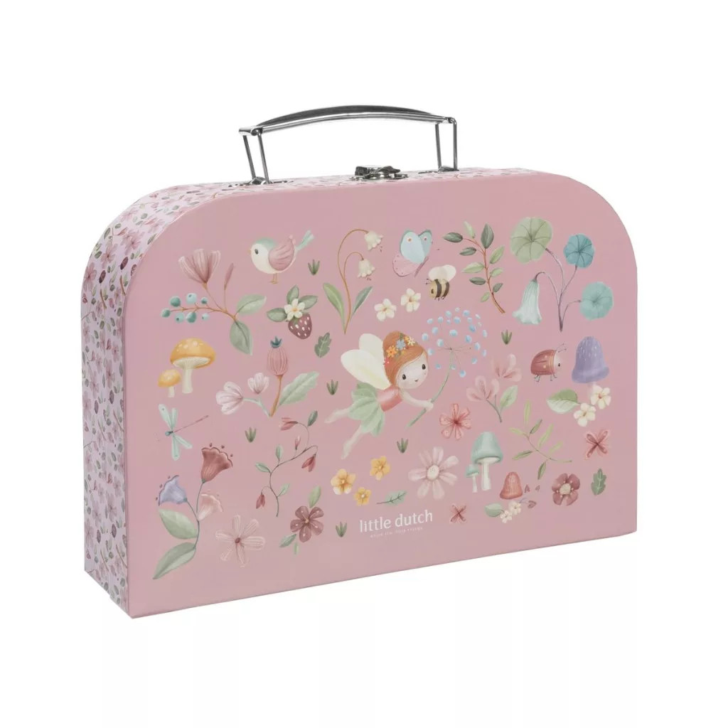Little Dutch kreatív készlet bőröndben - Rosa Fairy Garden – alternatív kép 1