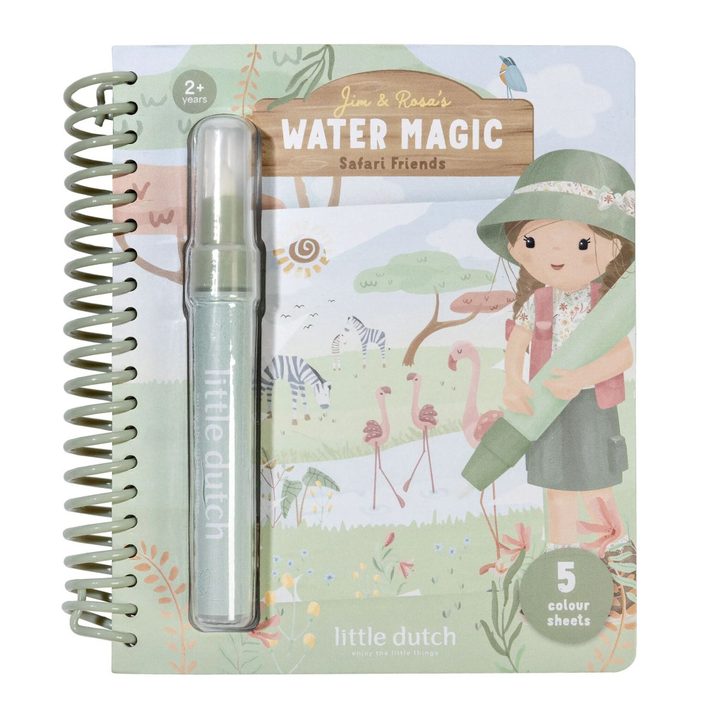 Little Dutch Waterkleurboek - Rosa (fő nézet)