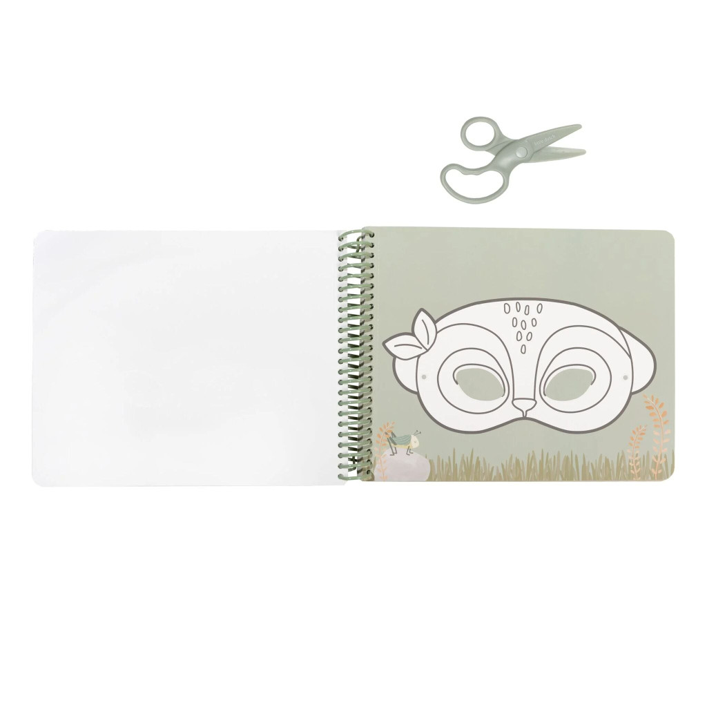 Little Dutch Knutselboek maskers maken - Jim – alternatív kép 1