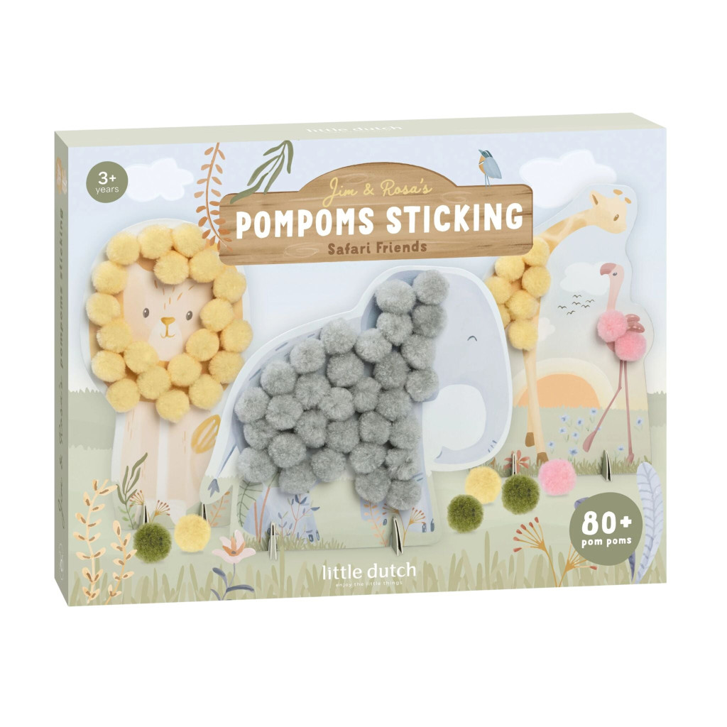 Little Dutch Knutselset pompons (fő nézet)