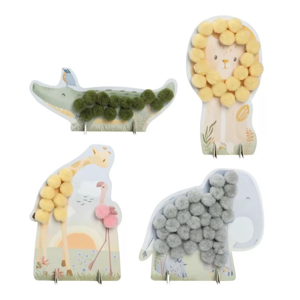 Little Dutch Knutselset pompons – alternatív kép 3