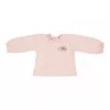 Little Dutch hosszú ujjú felső hímzéssel soft pink 62