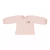 Little Dutch hosszú ujjú felső hímzéssel soft pink 68