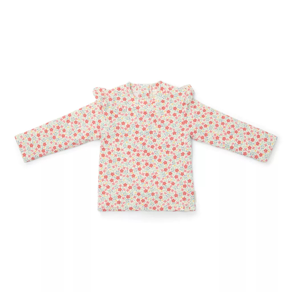 Little Dutch hosszú ujjú úszó póló Sunny Flowers Multi-colour – fő nézet