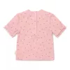 Little Dutch rövid ujjú úszó póló Sunny Flowers Blush - 74/80