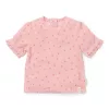 Little Dutch rövid ujjú úszó póló Sunny Flowers Blush - 98/104