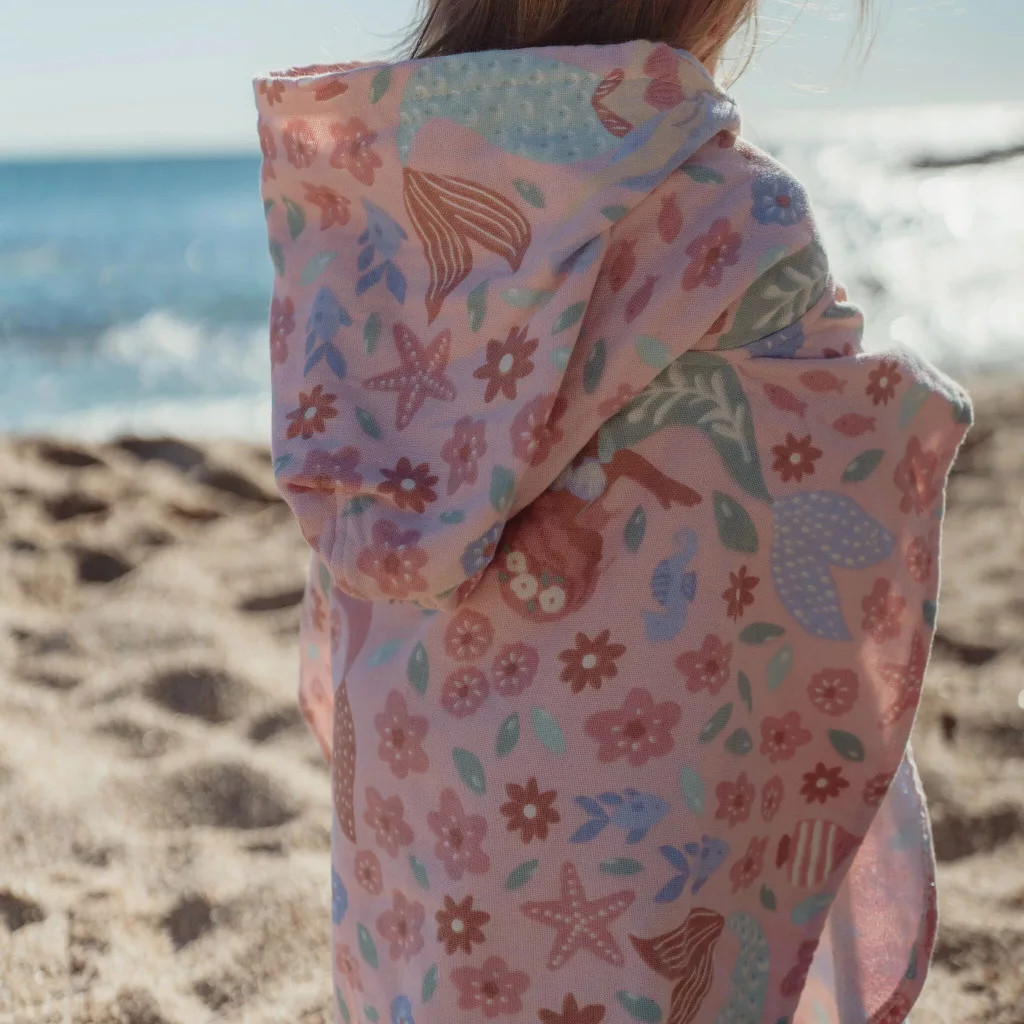 Little Dutch fürdőponcsó Dreamy Mermaid Multicolour – alternatív kép 3