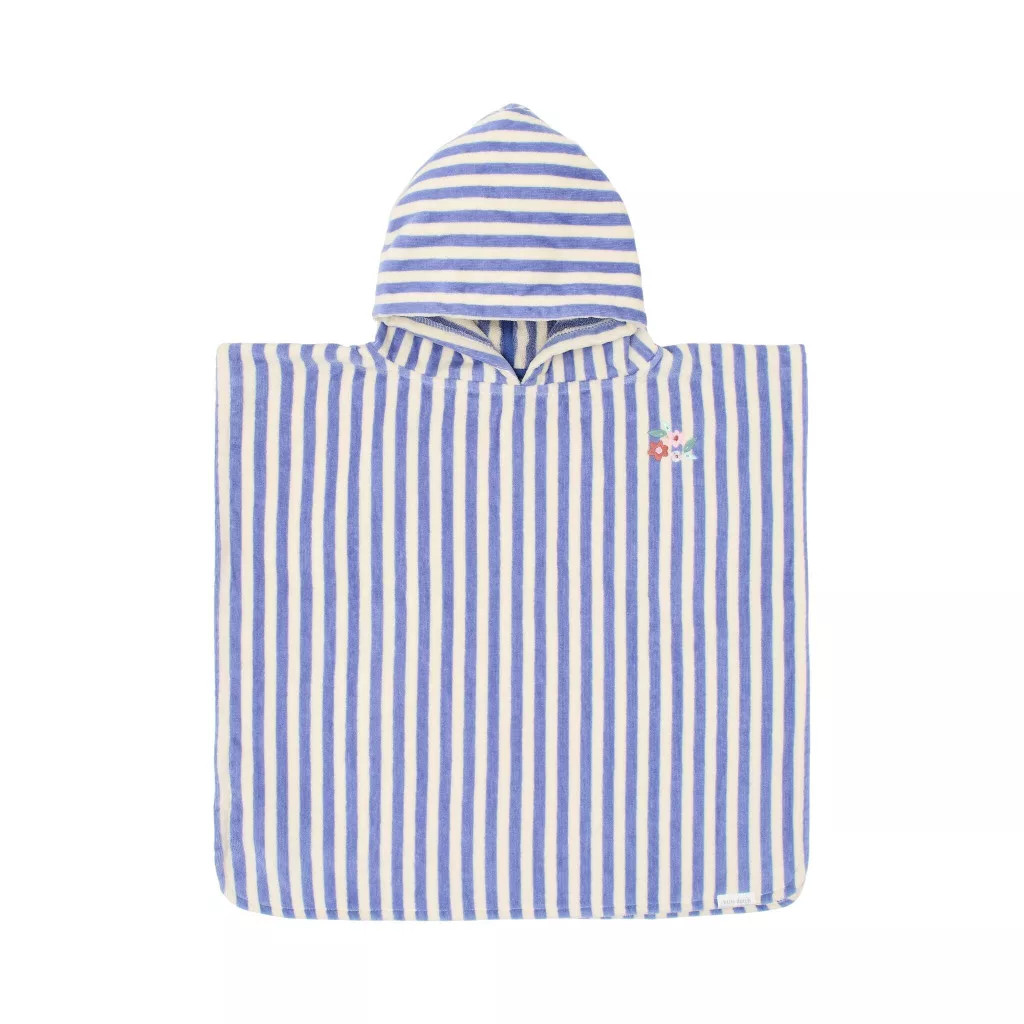 Little Dutch fürdőponcsó Dreamy Purple Stripe – fő nézet