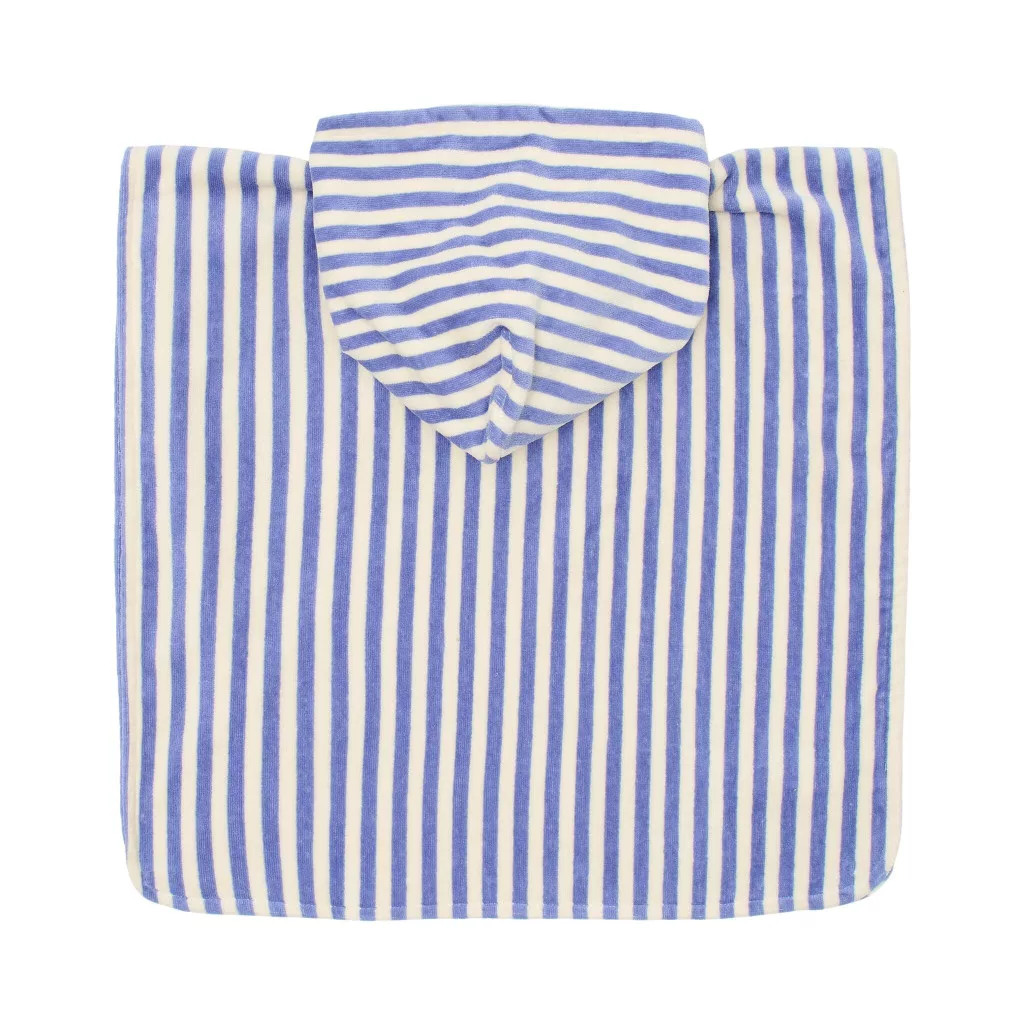 Little Dutch fürdőponcsó Dreamy Purple Stripe – alternatív kép 2