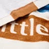 Little Dutch strandtörölköző Ocean World Brown Stripe - 60cm X 120cm