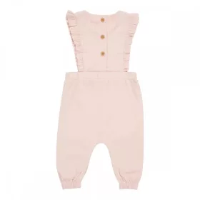 Little Dutch kordbársony pántos nadrág soft pink 74