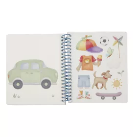   Little Dutch öltöztess fel matricás füzet - Jim és barátai