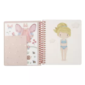   Little Dutch öltöztess matricás füzet - Rosa és barátai