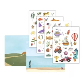 Little Dutch ablak matrica - Jim és barátai