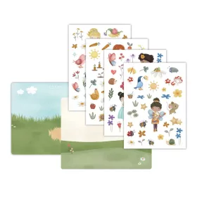 Little Dutch ablak matrica - Rosa és barátai