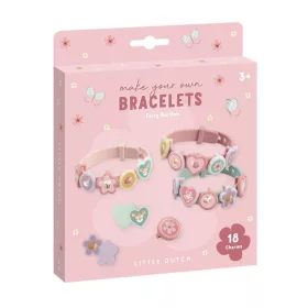   Little Dutch charm karkötőkészítő készlet - Fairy Garden