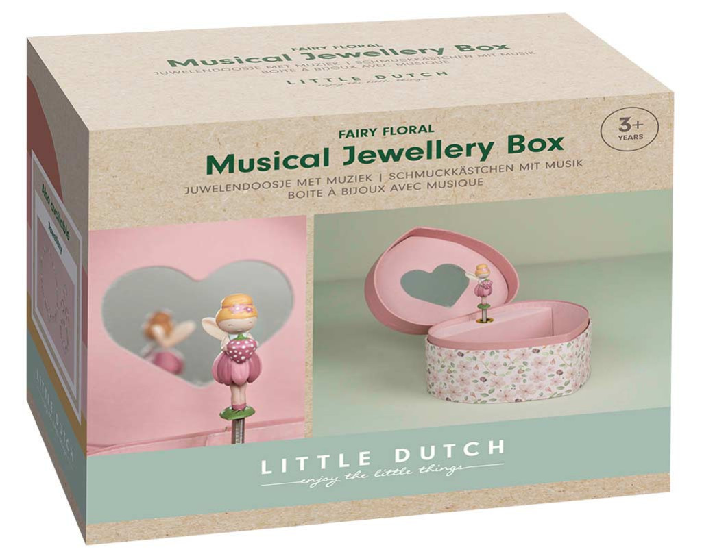 Little Dutch zenélő ékszerdoboz - Fairy Garden – alternatív kép 3