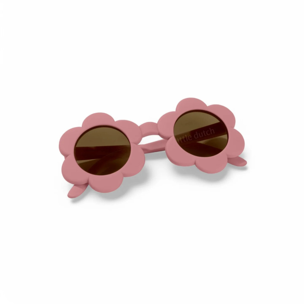 Little Dutch napszemüveg - Virágos pink – fő nézet