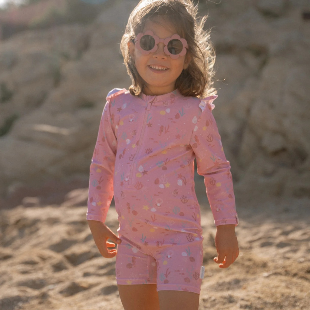 Little Dutch napszemüveg - Virágos pink – alternatív kép 3