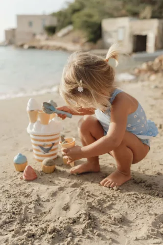 Little Dutch fagyis homokozó készlet Ocean Dreams kék, 6–8 év, Vegyes anyag