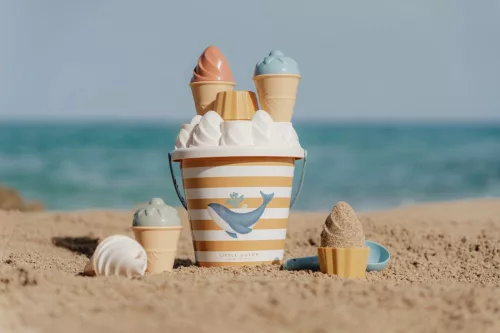 Little Dutch fagyis homokozó készlet Ocean Dreams kék, 6–8 év, Vegyes anyag