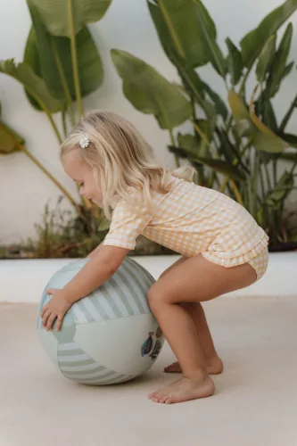 Little Dutch felfújható strandlabda Fresh Greens 35 cm