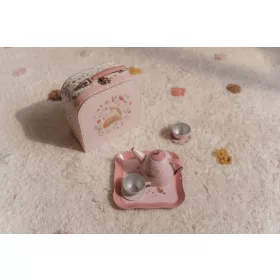 Little Dutch fém teáskészlet bőröndben