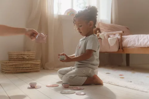 Little Dutch fém teáskészlet